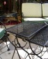 Wrought Iron nest of tables